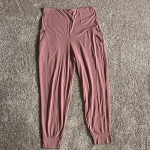 Maternity Dusty Pink Joggers